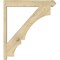Ekena Millwork Balboa Arts & Crafts Rough Sawn Outlooker, Douglas Fir, 6"W x 34"D x 38"H OUT06X34X38BOA03RDF - alternate 2